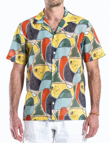 2310 Octave Camp Collar S/SL Shirt 100 % Cotton