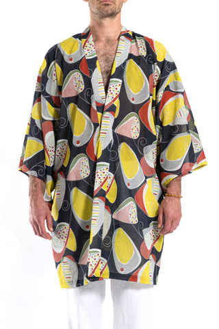 2334 Kimono " Otto Print "