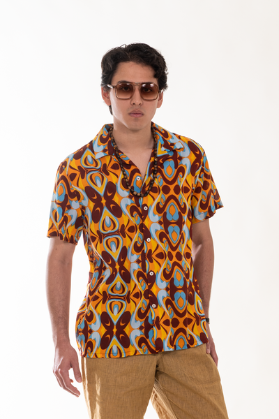 Badou Camp Collar S/SL Shirt -